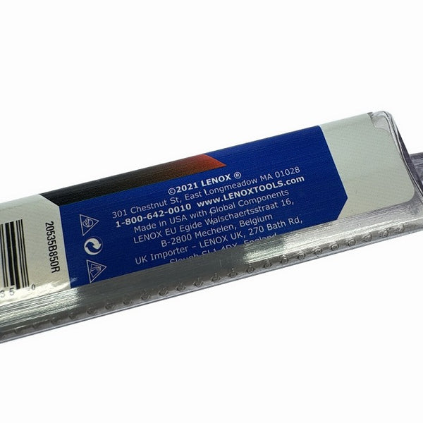 ☆未使用25枚☆LENOX レノックス バイメタルセーバーソーブレード 20535B850R 203mm 10/14TPI セーバソー用 レシプロソー用 替刃 - 7