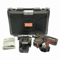 ☆中古品☆MAX マックス 14.4V 充電式鉄筋結束機ツインタイア RB-442T バッテリ1個(14.4V 5.0Ah)充電器 ケース付 リバータイア - 4