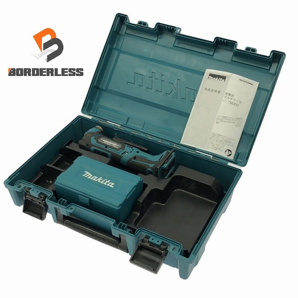 ☆美品☆makita マキタ 10.8V 充電式マルチツール TM30D 本体+アタッチメントケース+ケース - 1