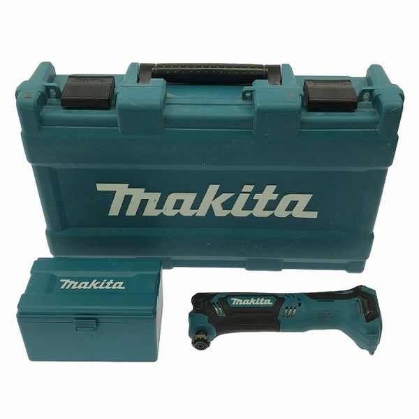 ☆美品☆makita マキタ 10.8V 充電式マルチツール TM30D 本体+アタッチメントケース+ケース - 4