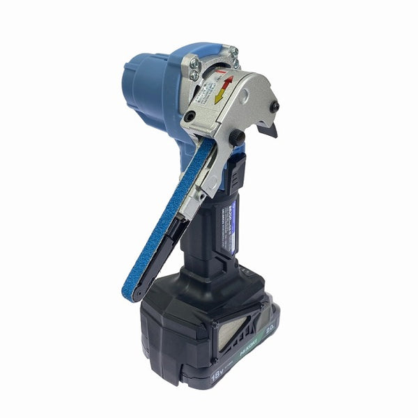 ☆未使用品☆ NITTO KOHKI 日東工器 18V 充電式ベルトサンダ ベルトン CLB-10 バッテリー1個 (18V 2.0Ah) 充電器 コードレス - 3