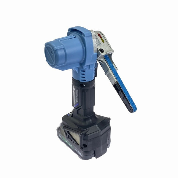 ☆未使用品☆ NITTO KOHKI 日東工器 18V 充電式ベルトサンダ ベルトン CLB-10 バッテリー1個 (18V 2.0Ah) 充電器 コードレス - 5