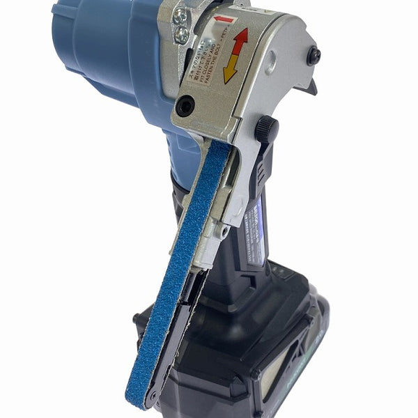 ☆未使用品☆ NITTO KOHKI 日東工器 18V 充電式ベルトサンダ ベルトン CLB-10 バッテリー1個 (18V 2.0Ah) 充電器 コードレス - 6