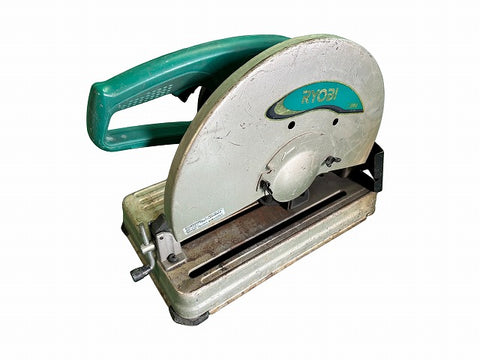 ☆中古品☆RYOBI リョービ 100V 355mm 高速切断機 C-3560 高速カッター 鉄工用 砥石切断機 押切り機 ライトカッター - 0