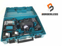 ☆未使用品☆makita マキタ 18V 18mm 充電式ハンマドリル HR182DGXVB 黒 バッテリ2個(6.0Ah) 充電器 集じんシステム ケース付 - 2