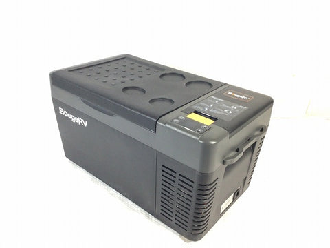 ☆中古品☆BougeRV ボージアールブイ ポータブル冷蔵庫 CR PRO 20 黒/ブラック 100V 20L ACアダプタ＋シガーソケット付 - 0