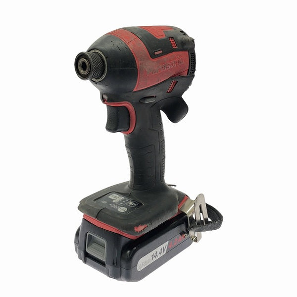 ☆中古品☆Panasonic パナソニック 14.4V/18V 充電インパクトドライバー EZ75A7 バッテリー1個(14.4V 4.2Ah) - 2