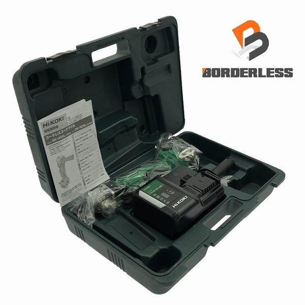 ☆未使用品☆HIKOKI ハイコーキ 18V コードレスコーナードリル DN18DSL(LXPKZ)マルチボルトバッテリー1個(BSL36A18X)充電器+ケース - 2