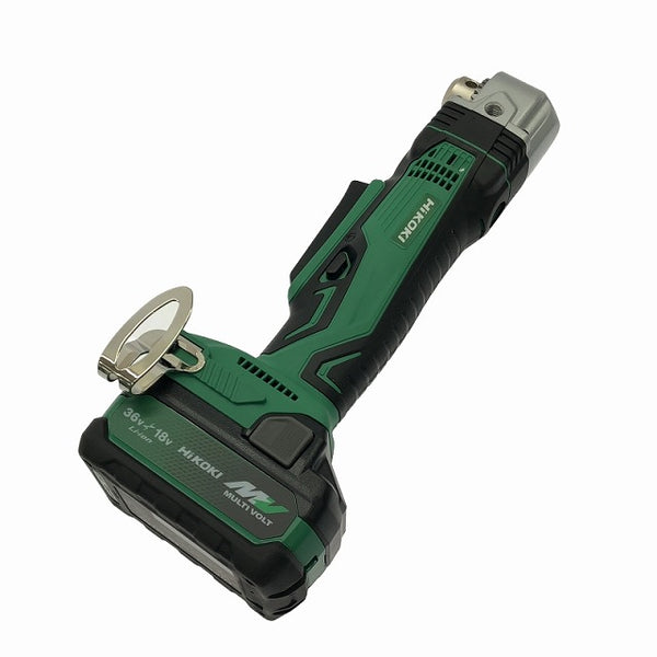 ☆未使用品☆HIKOKI ハイコーキ 18V コードレスコーナードリル DN18DSL(LXPKZ)マルチボルトバッテリー1個(BSL36A18X)充電器+ケース - 3