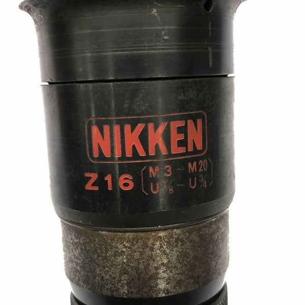 ☆中古品☆NIKKEN 日研工作所 タッパチャック Z16 M3〜M20 U1/8〜U1/4 タッパーチャック タップホルダー コレットチャック - 10