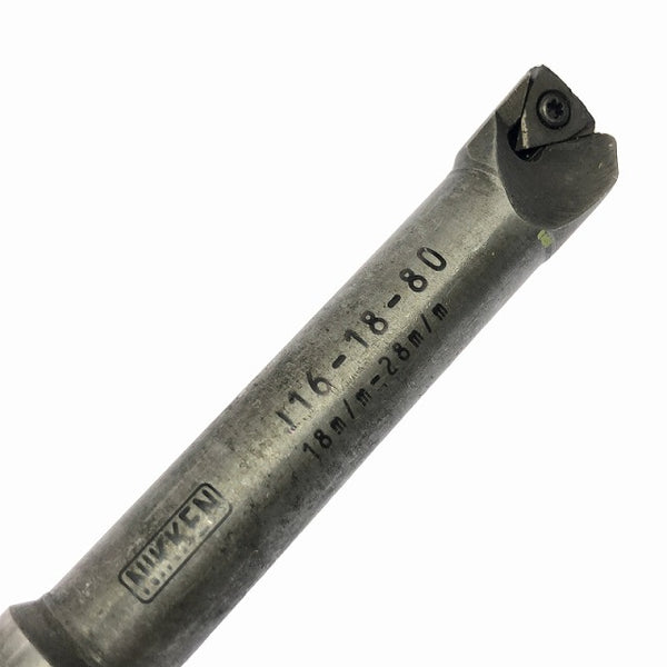 ☆中古品2本セット☆NIKKEN 日研工作所 DJ用ボーリングバイト J16-28-85 J16-18-80 ボーリングバー 中ぐり加工 ボーリング加工 - 7