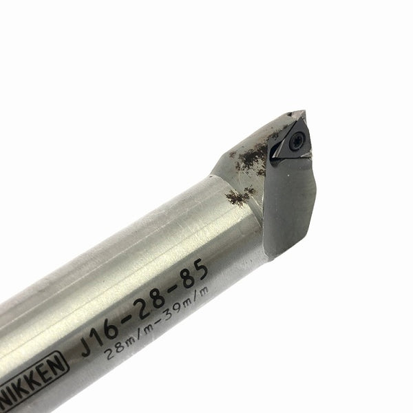 ☆中古品2本セット☆NIKKEN 日研工作所 DJ用ボーリングバイト J16-28-85 J16-18-80 ボーリングバー 中ぐり加工 ボーリング加工 - 8