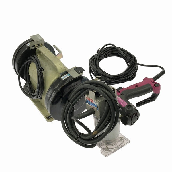 ☆中古品 3点セット☆日立工機 インパクトレンチ WR12VB 三共 ベンチグラインダー HBG-152 マキタ トリマ 3701 - 5