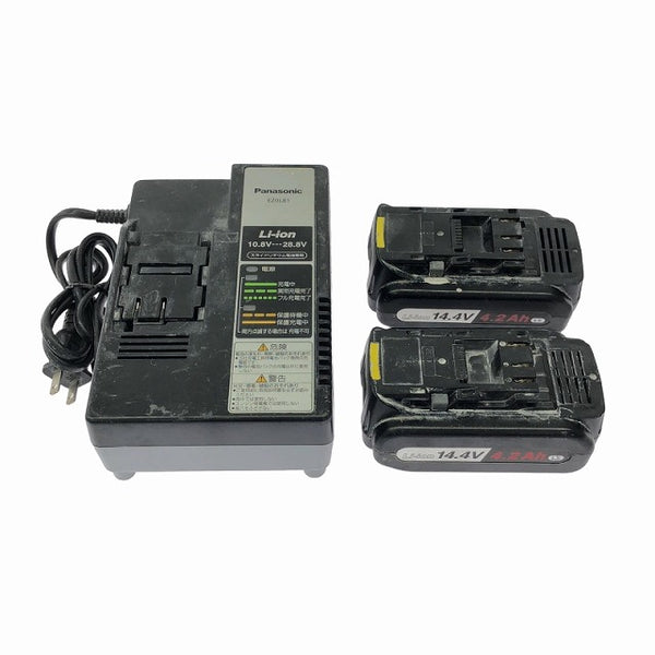 ☆中古品☆Panasonic パナソニック 14.4V 充電全ネジカッター EZ4540 バッテリ2個(4.2Ah) 充電器付 充電式 全ねじカッター - 10