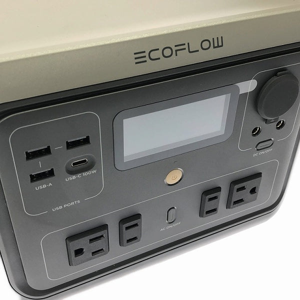 ☆箱なし保管品☆EcoFlow エコフロー RIVER 2 MAX ポータブル電源 ZMR610-B-JP 512Wh 純正弦波 AC/DC/USB-A/USB-C出力 アウトドア - 7