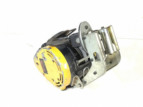☆中古品☆RYOBI リョービ 電動ウインチ WI-195 リモコン付 100V 荷重200kg 揚程27m 電動ウィンチ 荷揚げ機 - 0