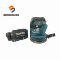 ☆中古品☆makita マキタ 18V 125mm 充電式ランダムオービットサンダー BO180D 本体+集じん袋 オービタルサンダー 研磨機 - 1