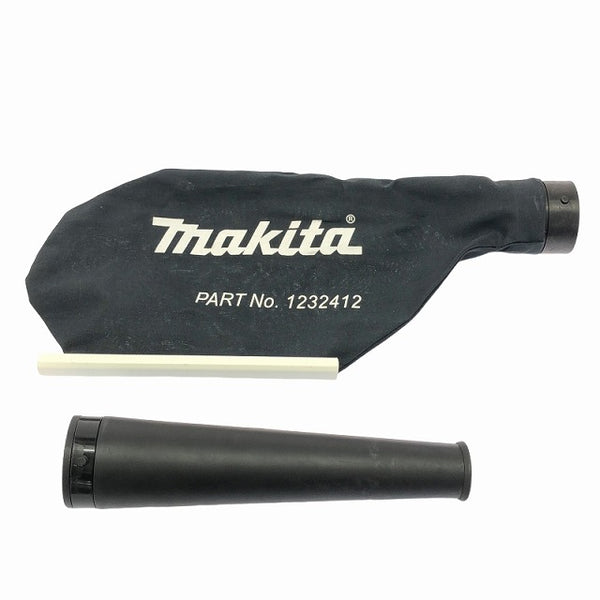 ☆比較的綺麗☆makita マキタ 18V 充電式ブロワ UB185DZ 青/ブルー ノズル+ダストバッグ付き コードレス ハンディ 送風機 - 9