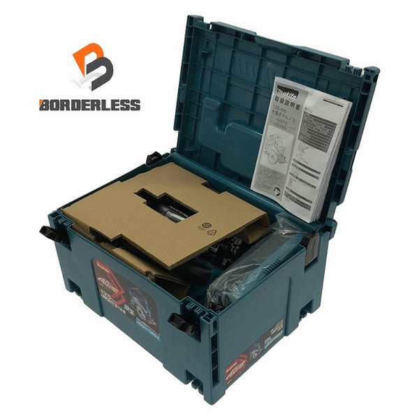 ☆未使用品☆makita マキタ 40Vmax 125mm 充電式マルノコ HS007GRDX バッテリー2個(40Vmax 2.5Ah) 充電器 ケース付 - 1