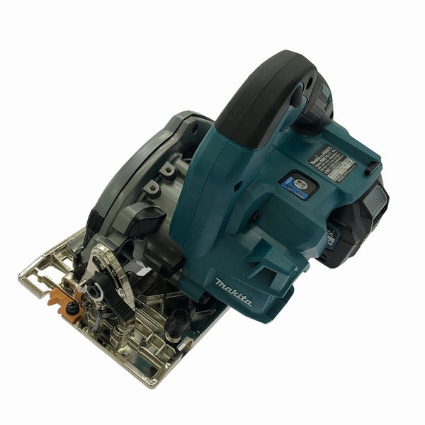 ☆未使用品☆makita マキタ 40Vmax 125mm 充電式マルノコ HS007GRDX バッテリー2個(40Vmax 2.5Ah) 充電器 ケース付 - 6