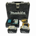 ☆中古品☆ makita マキタ 18V 充電式インパクトドライバ TD172DGXFY 黄 バッテリー2個(18V 6.0Ah) 充電器 ケース付 - 4