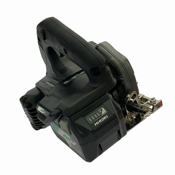 ☆未使用品☆ HIKOKI ハイコーキ 165mm コードレス丸ノコ C3606DA(SK)(2XPBS) ストロングブラック バッテリ2個 充電器 ケース付 - 7