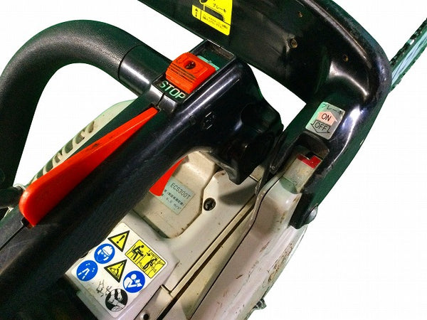 ☆中古品☆ECHO エコー トップハンドルソー ECS300T 排気量26.9�t バーサイズ35cm エンジン式 エンジンチェンソー チェーンソー - 7