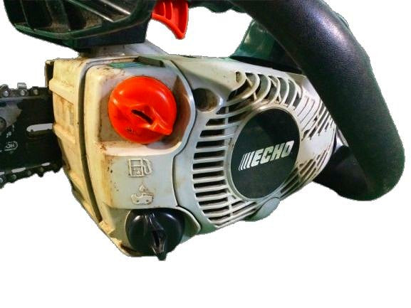☆中古品☆ECHO エコー トップハンドルソー ECS300T 排気量26.9�t バーサイズ35cm エンジン式 エンジンチェンソー チェーンソー - 9