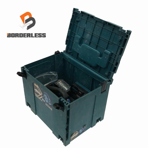 ☆中古品☆ makita マキタ 40Vmax 165mm 充電式マルノコ HS001GRDXB 黒/ブラック バッテリー2個(2.5Ah)充電器+パーツ+ケース - 1