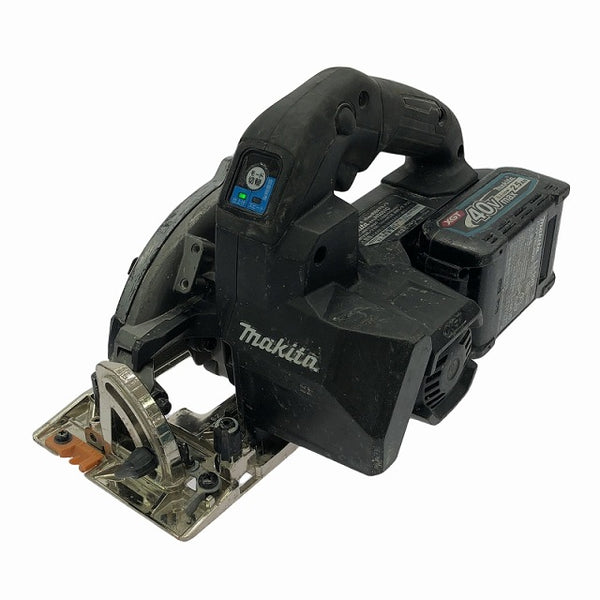 ☆中古品☆ makita マキタ 40Vmax 165mm 充電式マルノコ HS001GRDXB 黒/ブラック バッテリー2個(2.5Ah)充電器+パーツ+ケース - 6
