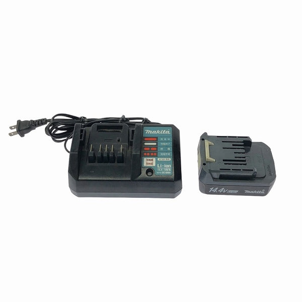 ☆中古品☆ makita マキタ 14.4V 充電式インパクトドライバ M695D バッテリー(1.1Ah) 充電器 ケース付き 電動工具 締め付け - 10