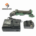 ☆中古品☆HiKOKI ハイコーキ 18V 100mm コードレスディスクグラインダー G18DBBAL バッテリ1個(6.0Ah) 充電器付 充電式 - 1