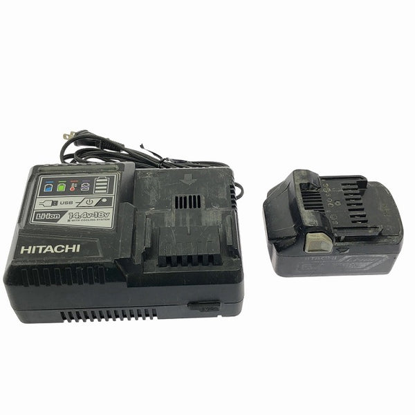 ☆中古品☆HiKOKI ハイコーキ 18V 100mm コードレスディスクグラインダー G18DBBAL バッテリ1個(6.0Ah) 充電器付 充電式 - 10