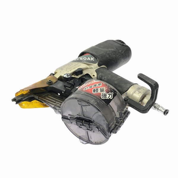 ☆中古品☆HITACHI 日立工機 50mm 常圧/一般圧 ロール釘打機 NV50AK ロール釘打ち機 エア釘打機 エア釘打ち機 コイルネイラ - 2