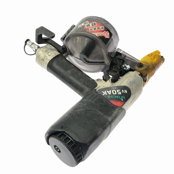 ☆中古品☆HITACHI 日立工機 50mm 常圧/一般圧 ロール釘打機 NV50AK ロール釘打ち機 エア釘打機 エア釘打ち機 コイルネイラ - 3