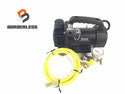 ☆美品セット☆TASCO タスコ ウルトラミニシングルステージ真空ポンプ TA150SV ミニ真空計 TA142BP バルブ TA166ZA ホース付 - 1
