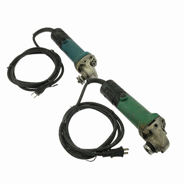 ☆中古品 2台セット☆makita ディスクグラインダ 9533BL HITACHI ディスクグラインダ G10SM3 替刃13枚付き - 4