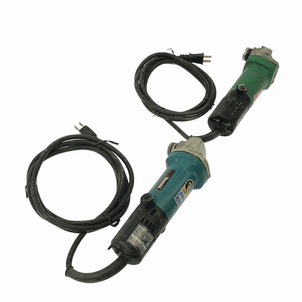 ☆中古品 2台セット☆makita ディスクグラインダ 9533BL HITACHI ディスクグラインダ G10SM3 替刃13枚付き - 3