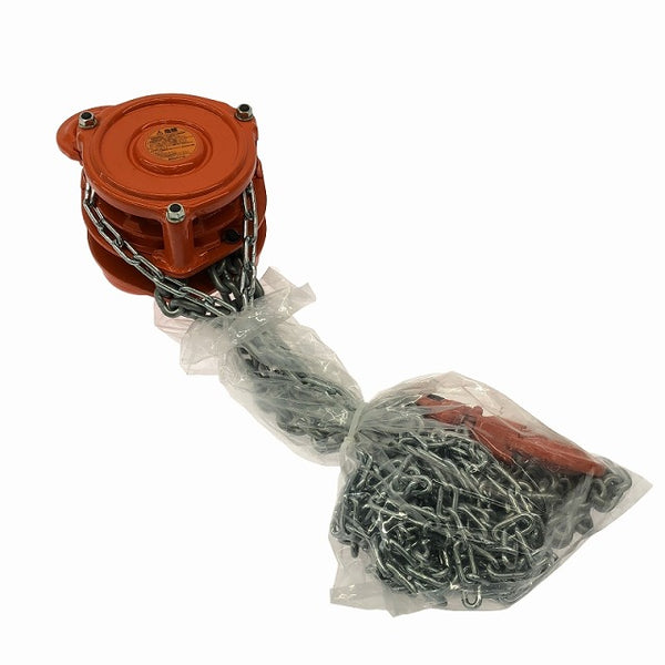 ☆箱なし未使用品☆ELEPHANT エレファント チェーンブロック C-21/C21 0.5ton/0.5トン 揚程2.5m チェンブロック 象印 吊り具 荷揚げ - 5
