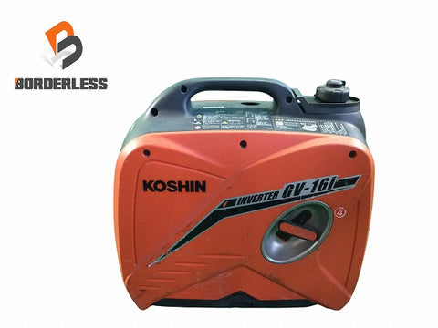☆比較的綺麗☆KOSHIN 工進 インバーター発電機 GV-16i-AAA-4ガソリンエンジン 50/60Hz切替式 アウトドア