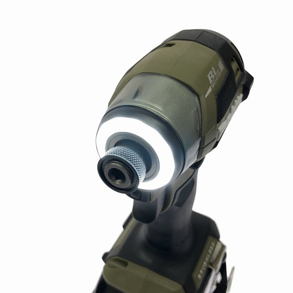 ☆極美品 セット☆makita マキタ 18V 充電式インパクトドライバ TD173D オリーブ バッテリー1個(18V 6.0Ah) 充電器 ケース付 - 8