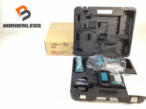 ☆未使用品☆makita マキタ 18V 充電式ケーブルカッタ TC100DRG バッテリー1個(18V 6.0Ah) 充電器 ケース付き