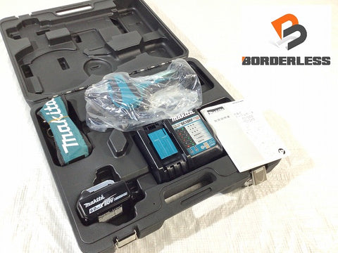 ☆未使用品☆makita マキタ 18V 充電式ケーブルカッタ TC100DRG バッテリー1個(18V 6.0Ah) 充電器 ケース付き - 0