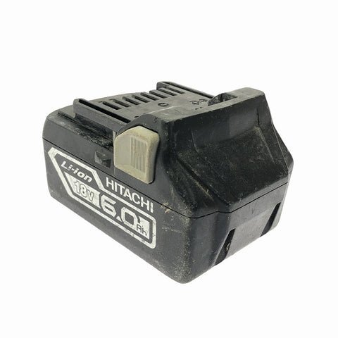 ☆中古品☆HITACHI 日立工機 18V 6.0Ah 純正 リチウムイオンバッテリーBSL1860 リチウムイオン電池 蓄電池 充電池 - 0