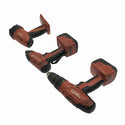 ☆中古品☆HILTI ヒルティ 14.4V 充電式インパクトドライバ SID144-A ドリルドライバ SFH144-A ライト SFL144-A バッテリ2個 充電器 - 7