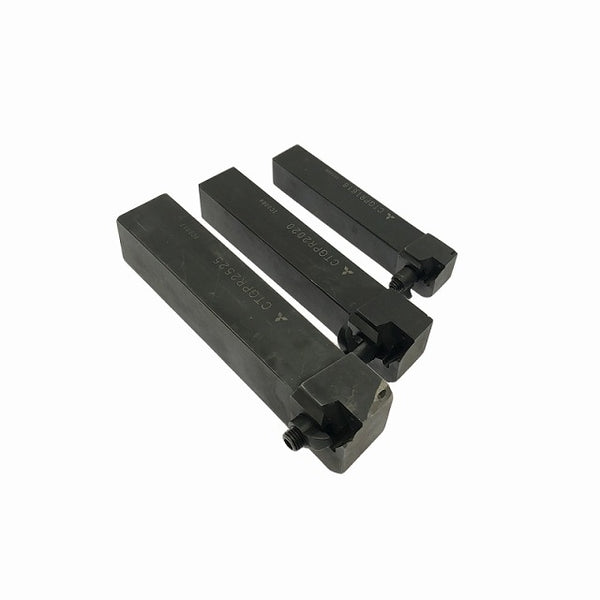 ☆中古品3本セット☆MITHUBISI 三菱 外径用TACバイトホルダー CTGPR2525 CTGPR2020 CTGPR1616 外径ホルダー ツールホルダー - 3