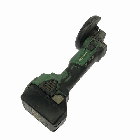 ☆中古品☆HITACHI 日立工機 18V 100mm コードレスディスクグラインダー G18DBVL バッテリ2個(18V4.0Ah) 充電器付 研削 研磨 - 0