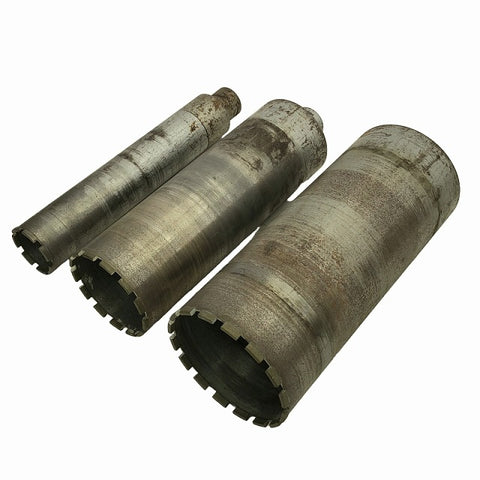 ☆中古品 3点セット☆ コアドリルビット 直径 160ｍｍ 130ｍｍ 7.6ｍｍ ダイモドリル 穴あけ - 0