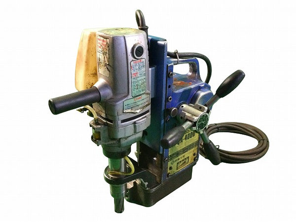 ☆中古品☆ NITTO KOHKI 日東工器 100V アトラエース ATRAACE QA-4000 クイックオート 磁気ボール盤 電動工具 - 3