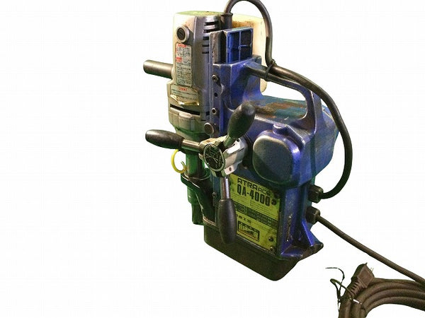 ☆中古品☆ NITTO KOHKI 日東工器 100V アトラエース ATRAACE QA-4000 クイックオート 磁気ボール盤 電動工具 - 5